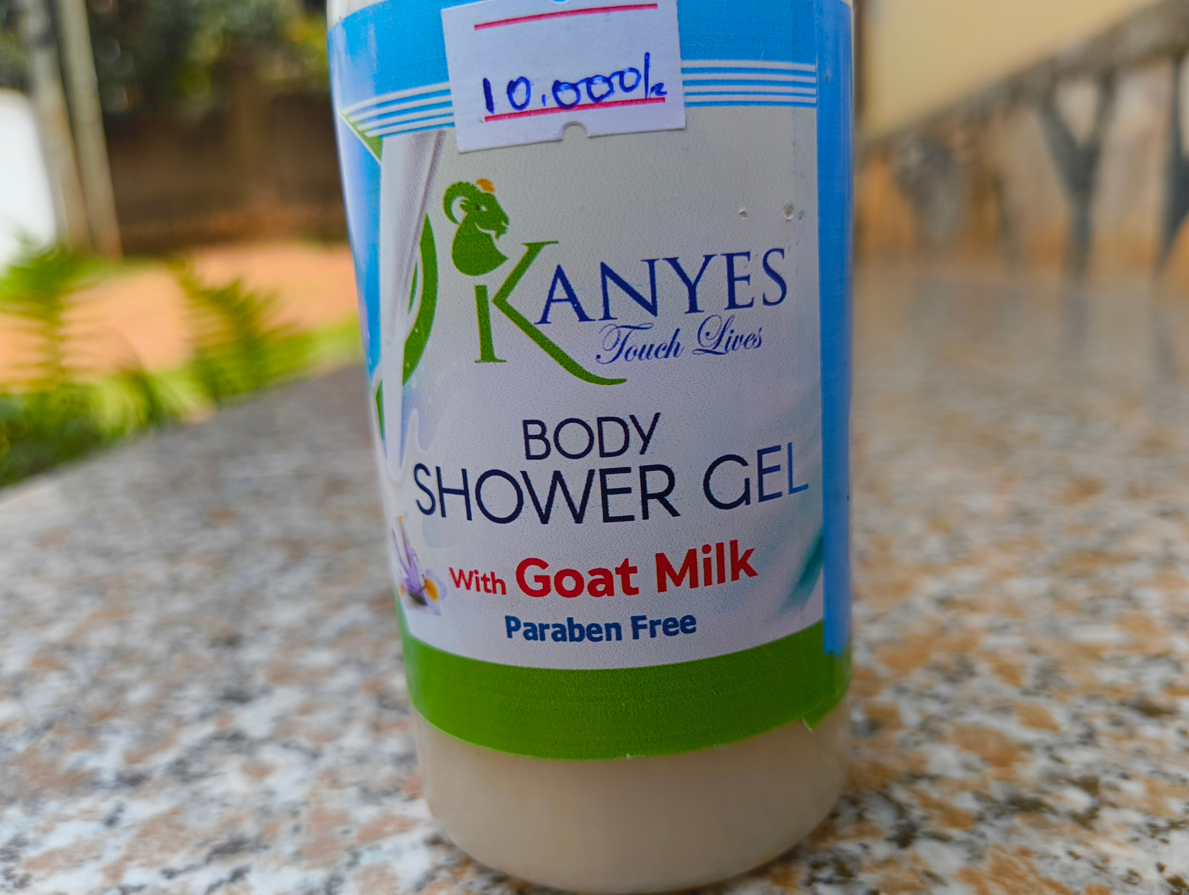 Body Shower Gel with Goat Milk