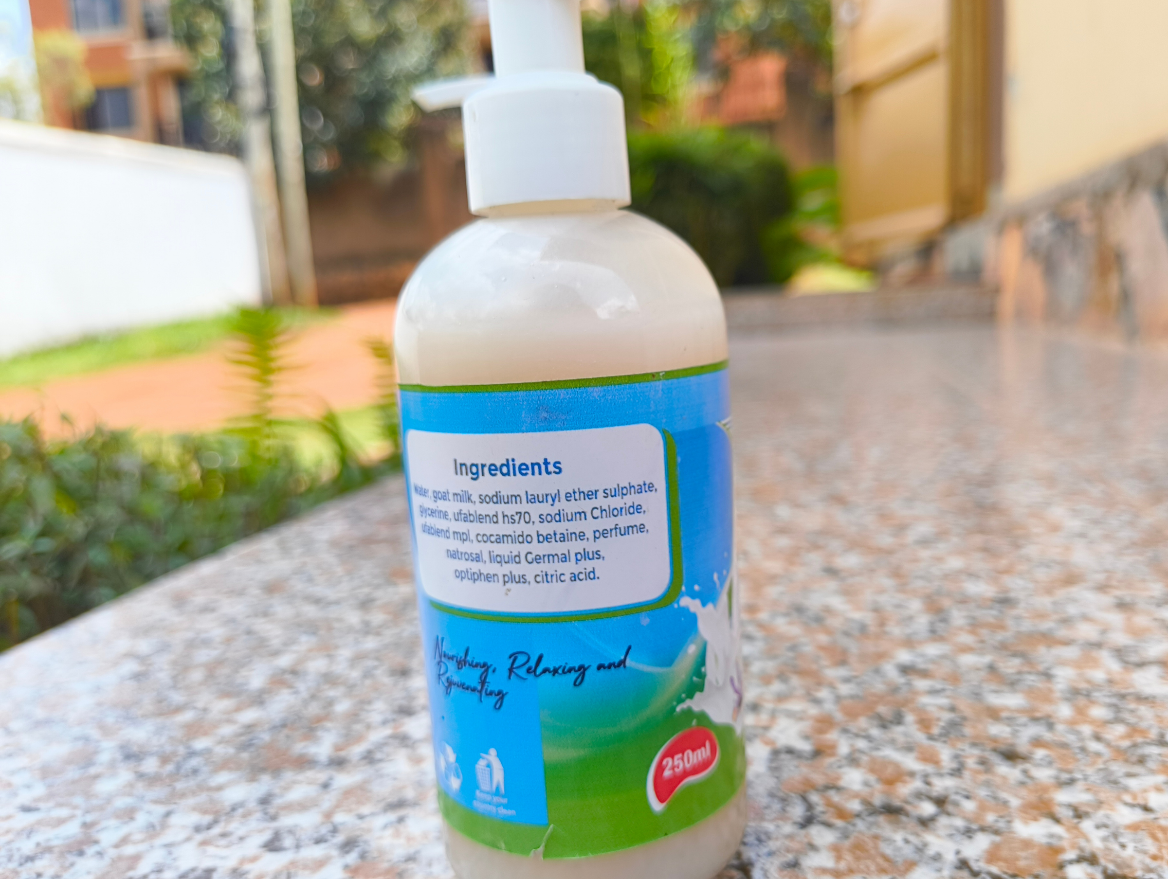 Body Shower Gel with Goat Milk